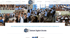 Desktop Screenshot of globaldigitaldivide.org